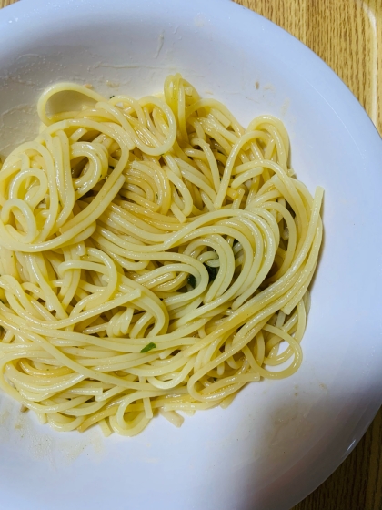 あまった味噌汁でパスタ