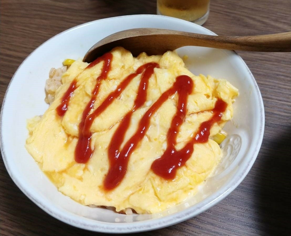 簡単！オム丼