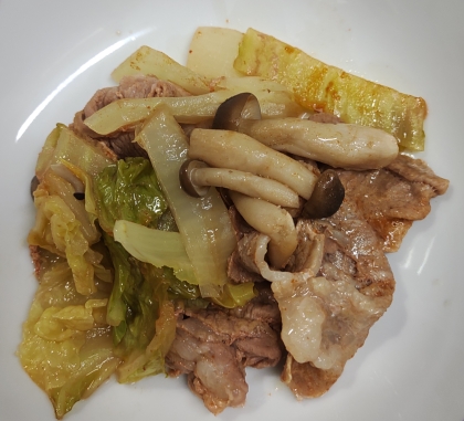 豚肉と白菜のとろみ煮