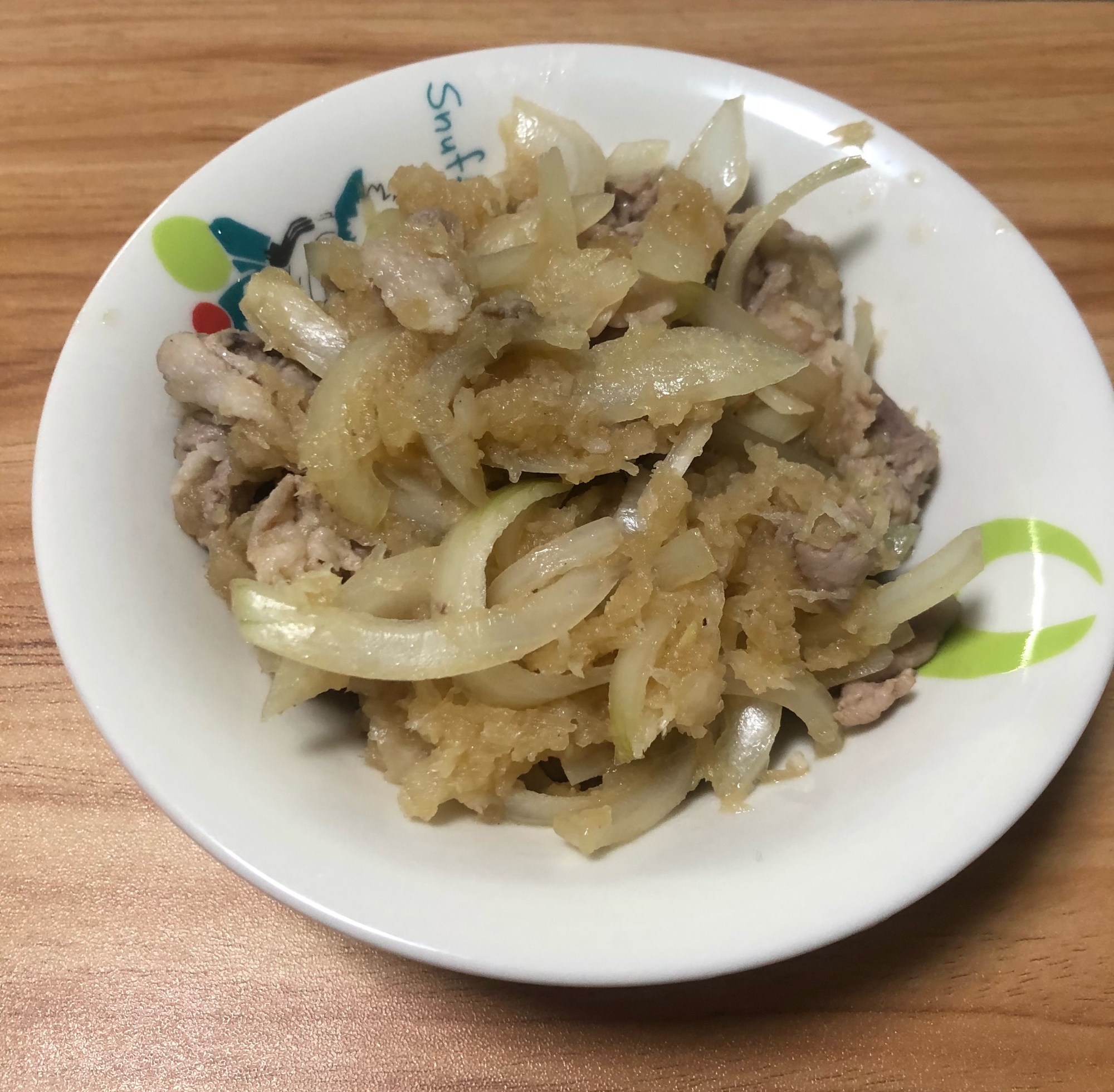 豚肉の大根おろしポン酢炒め