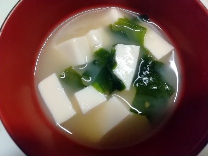 ごま油香る！中華風味噌汁