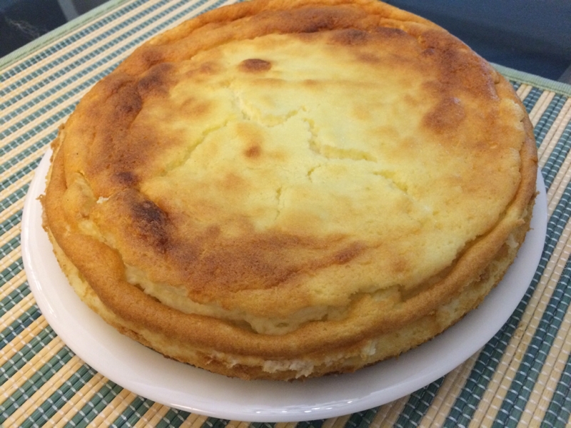 スフレチーズケーキ 簡単 ヨーグルトで低コスト レシピ 作り方 By のんのん８２１５ 楽天レシピ