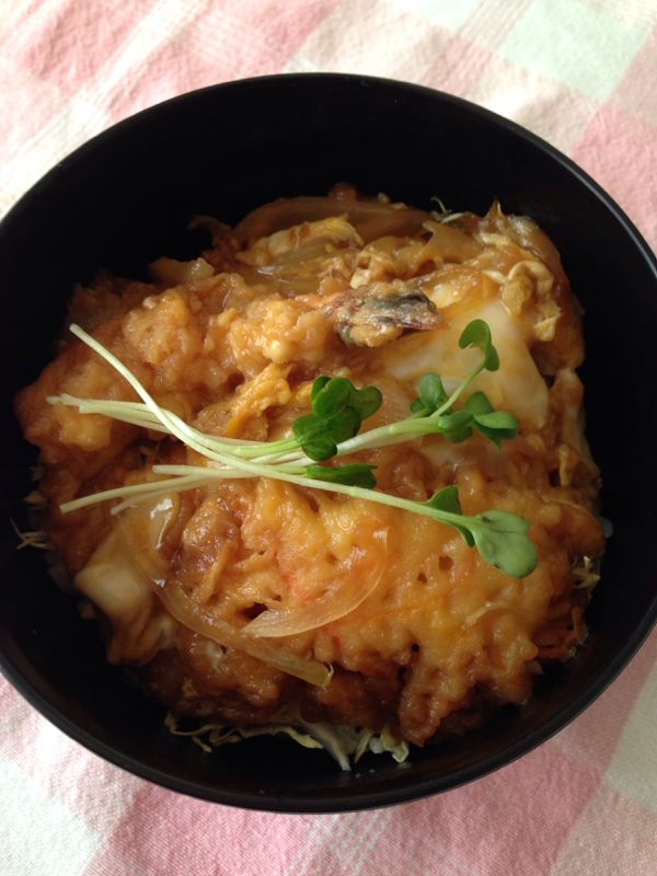 煮込み天丼♪