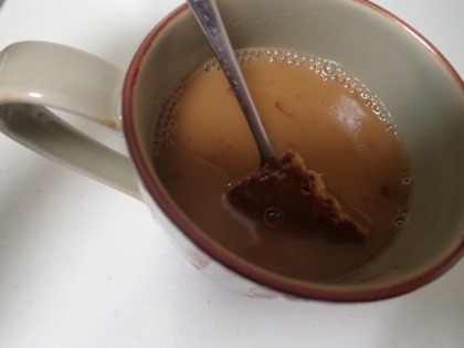 クッキーIN練乳生姜コーヒー