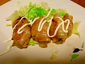 簡単 レタス丸ごと食べれる 肉巻き炒め レシピ 作り方 By Pocapoka 楽天レシピ