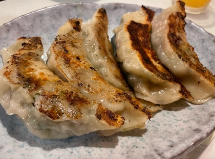 餃子とウインナーのおつまみ