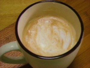 お絵描きデザイン カプチーノの簡単キャンバス レシピ 作り方 By カップッチョ 楽天レシピ