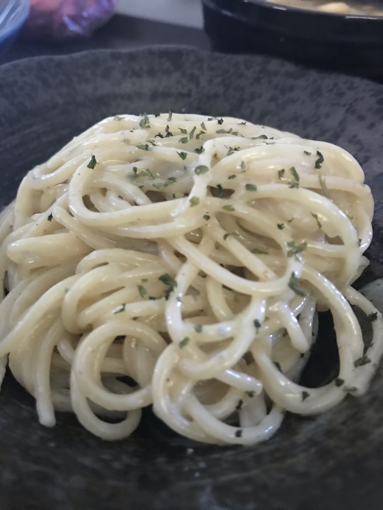 ゴルゴンゾーラのチーズパスタ