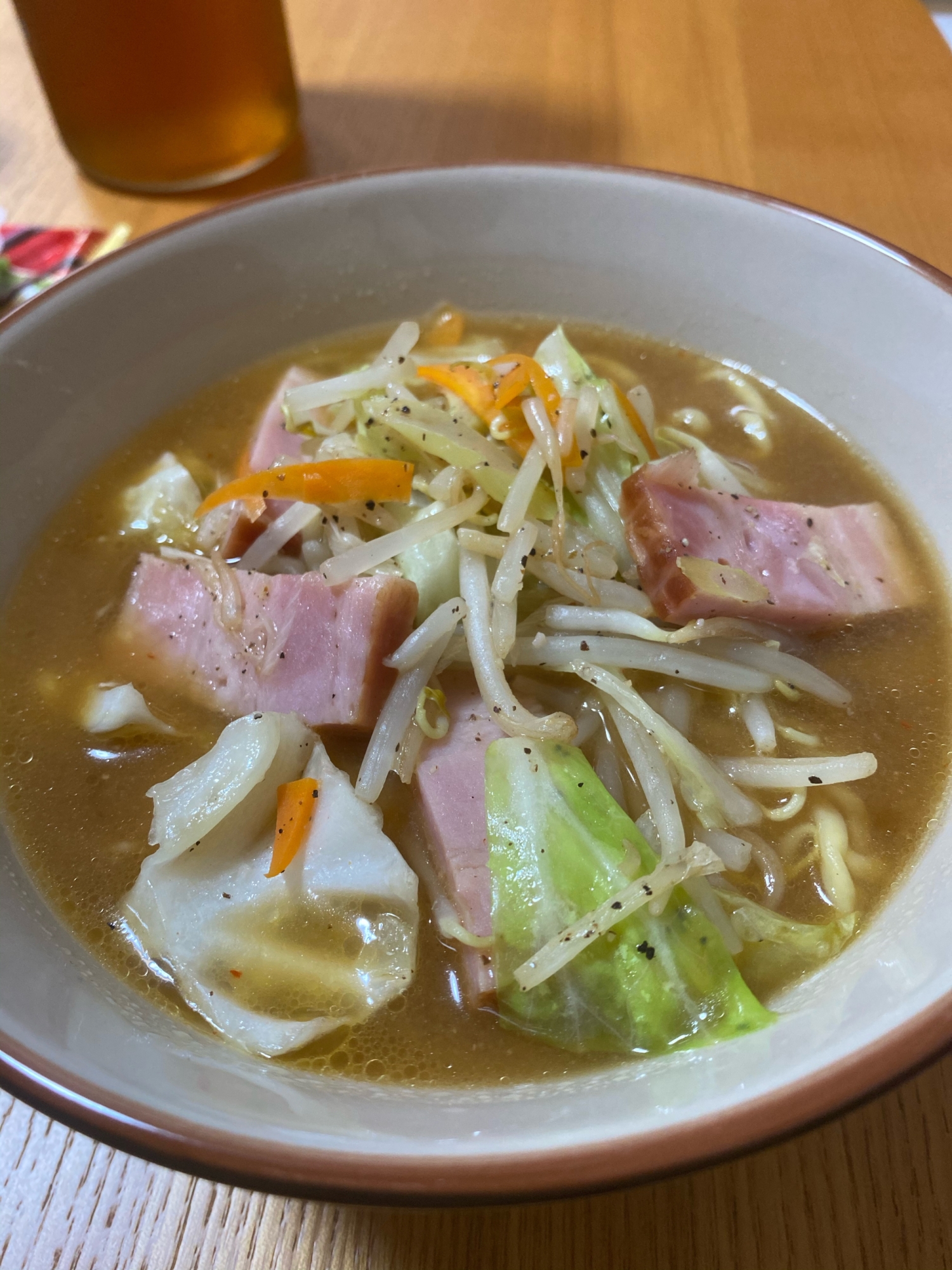 味噌ラーメン！インスタントを簡単アレンジ！