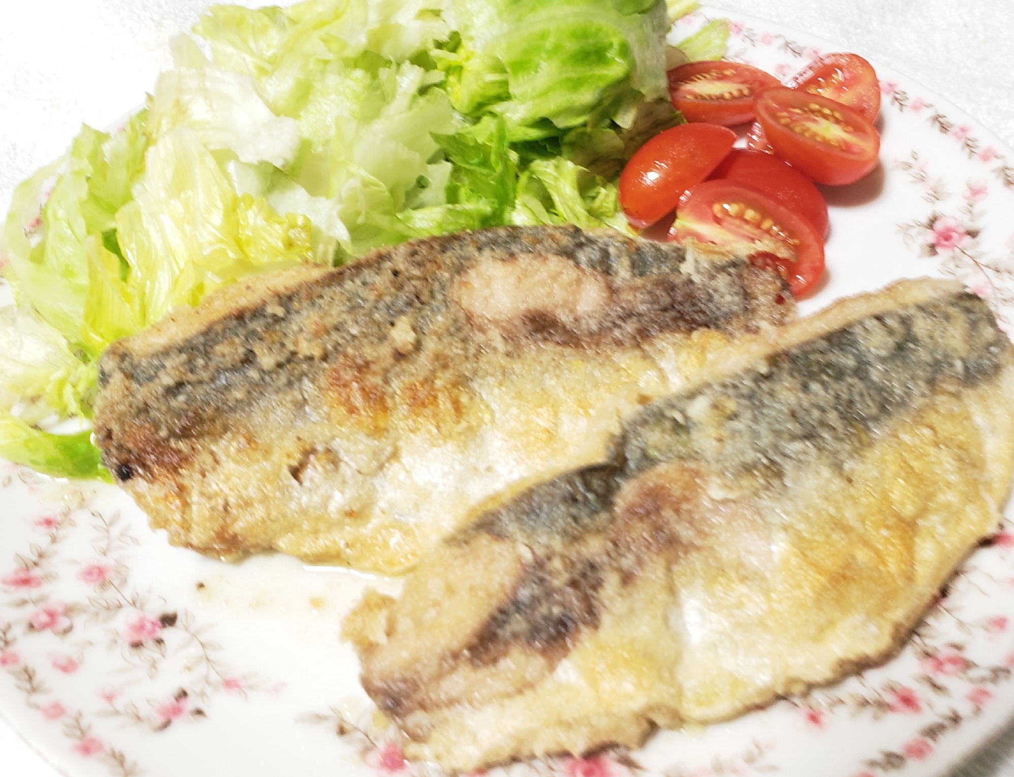 アジのムニエル！魚が美味しい！油あまり使わない！