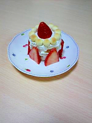 1歳のお誕生日ケーキ