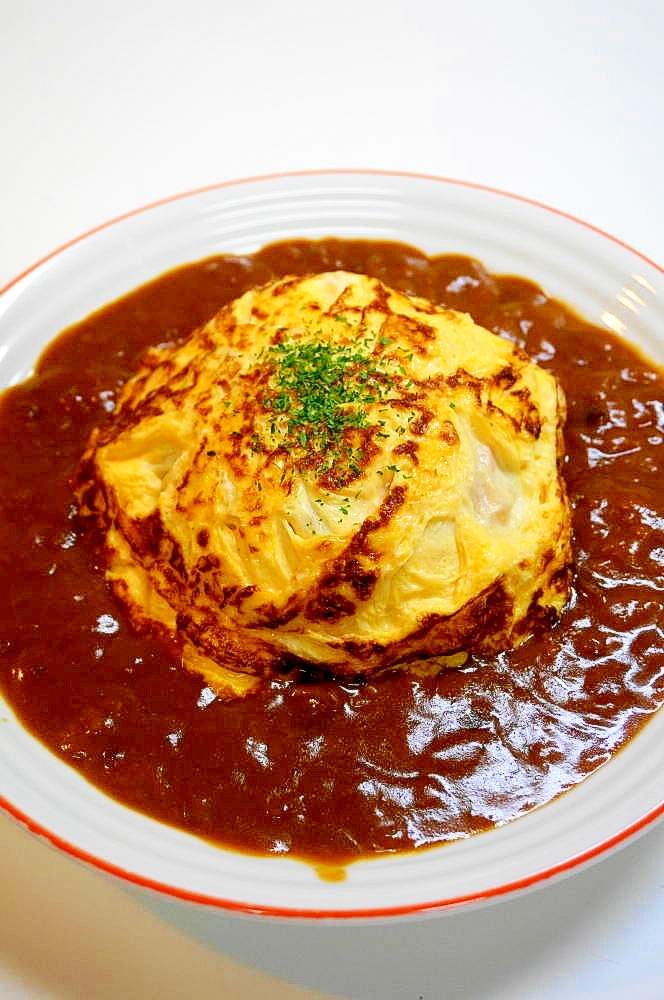 夢のコラボレーション！オムカレー