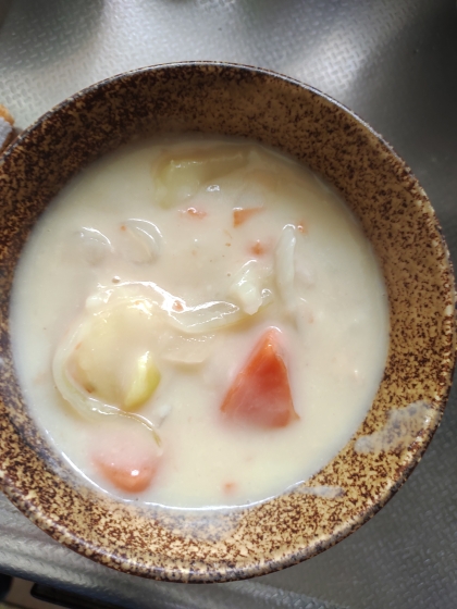 ライスと一緒にクリームシチュー✧˖°