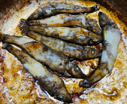 圧力鍋★柔らか～い、お魚の甘露煮