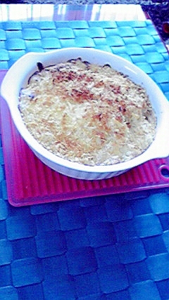 ホワイトクリームのポテトグラタン