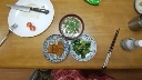 小松菜と豆腐の味噌汁