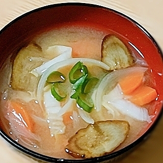 ❁ごぼうと白菜のお味噌汁❁