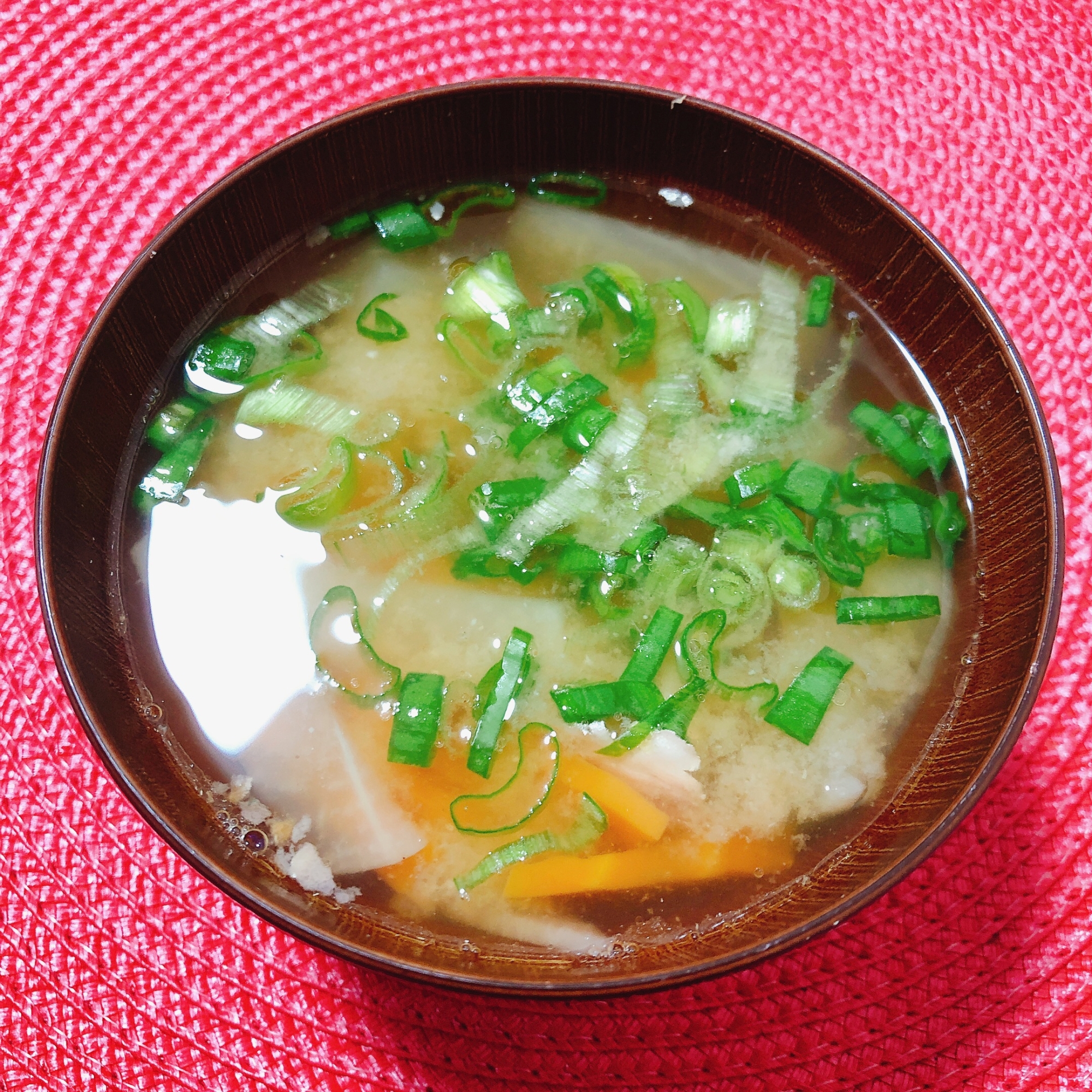 にんじんお味噌汁✧˖°