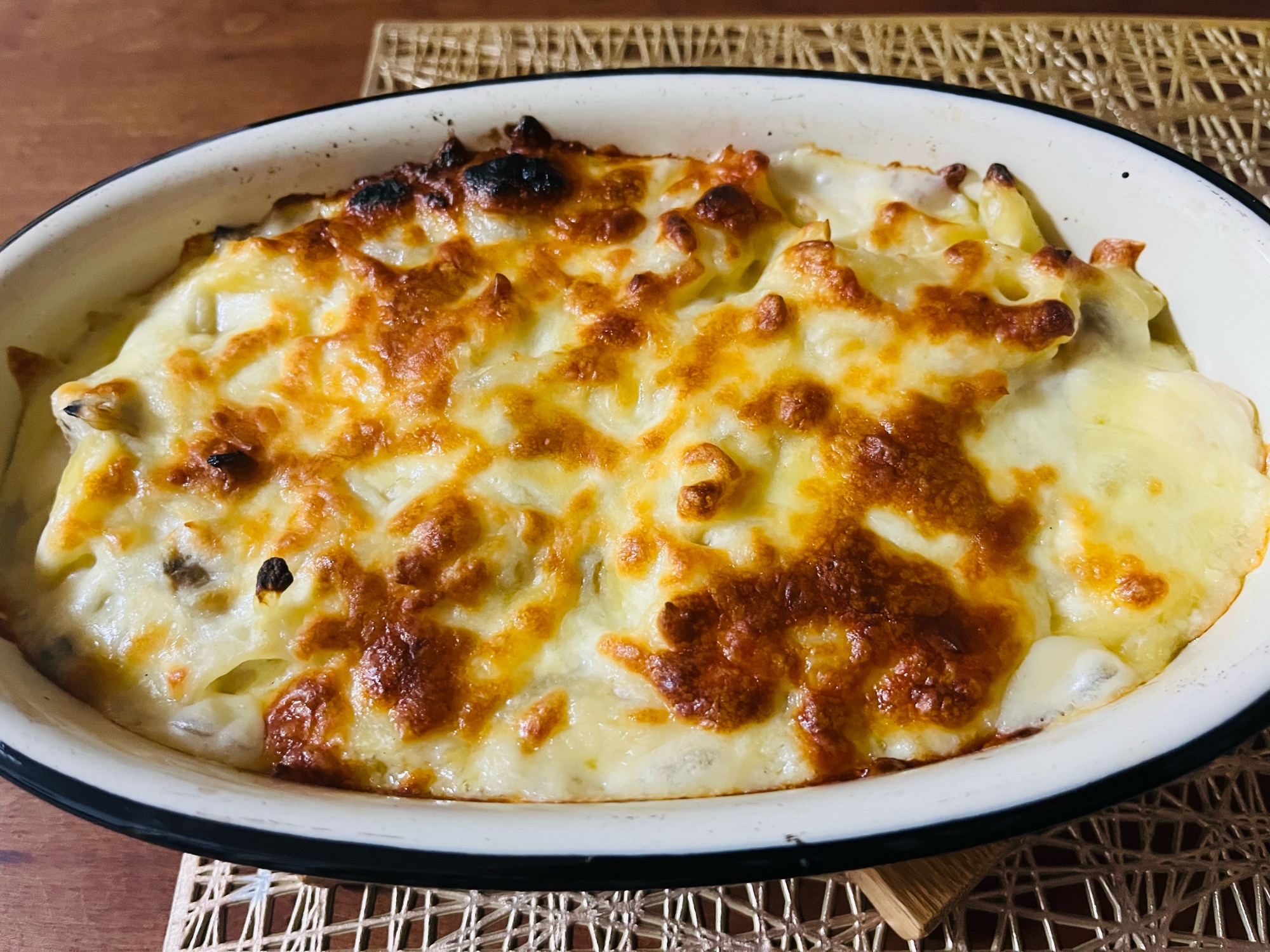 ·♡‬シーフードマカロニグラタン