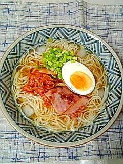 ☆焼きハム入り盛岡冷麺☆