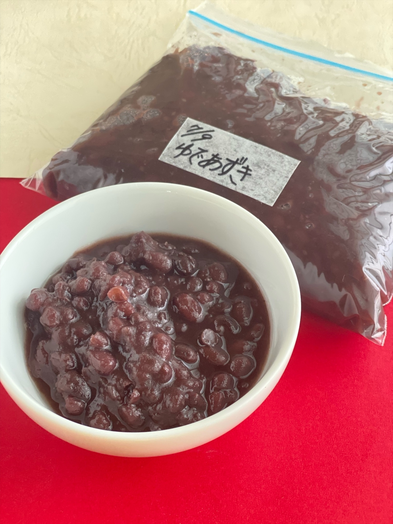 ゆであずき（ホットクック）