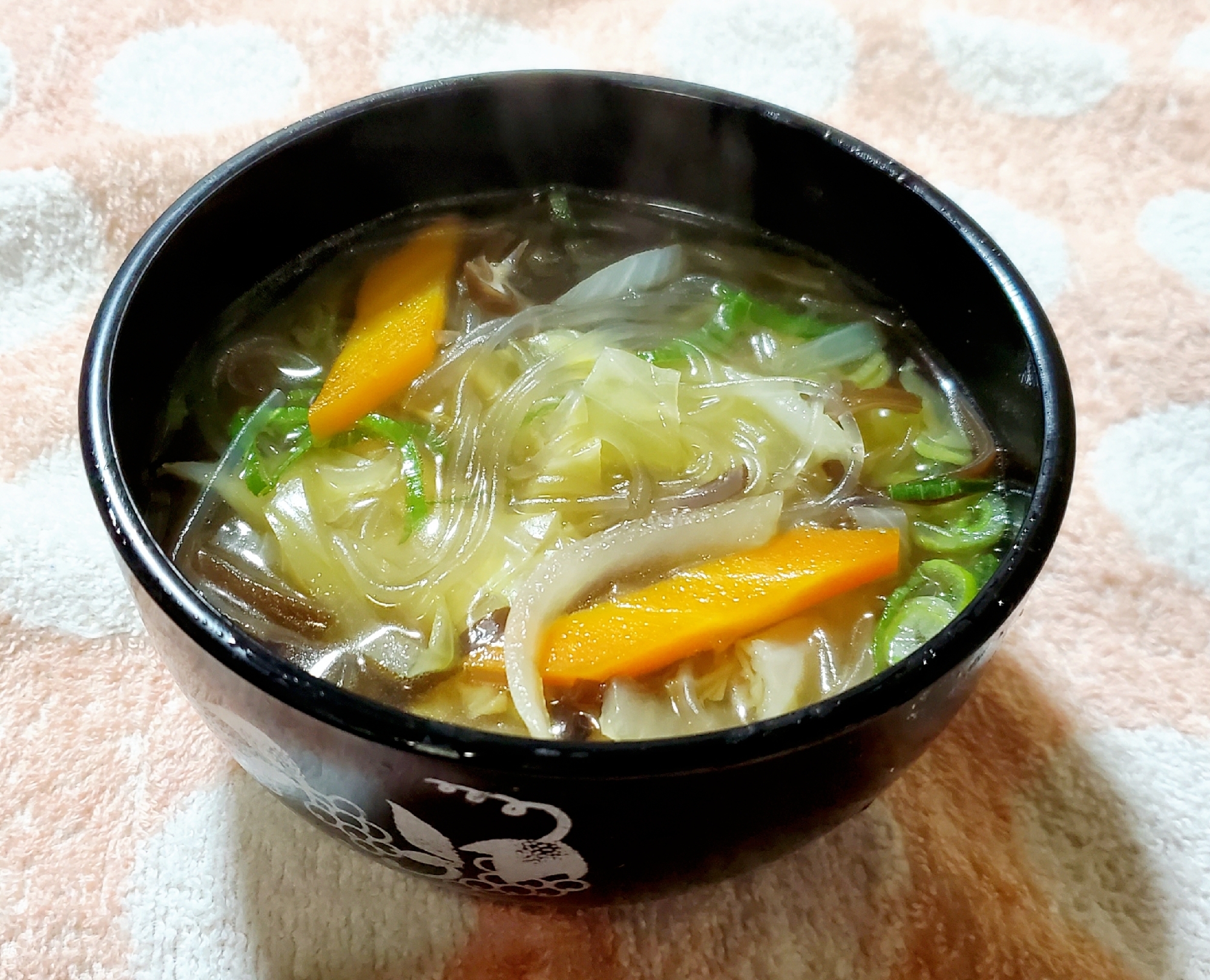 あったまる中華春雨スープ