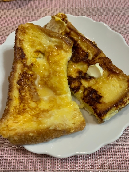 朝食に作りました！
ふわふわで美味しかったです♪