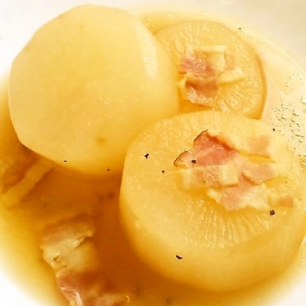 コンソメで簡単おかず 子供も喜ぶ大根の洋風煮物 レシピ 作り方 By Hirokoh ひろこぉ 楽天レシピ コンソメで簡単おかず 子供も喜ぶ大根の洋風煮物 レシピ 作り方 By Hirokoh ひろこぉ 楽天レシピ