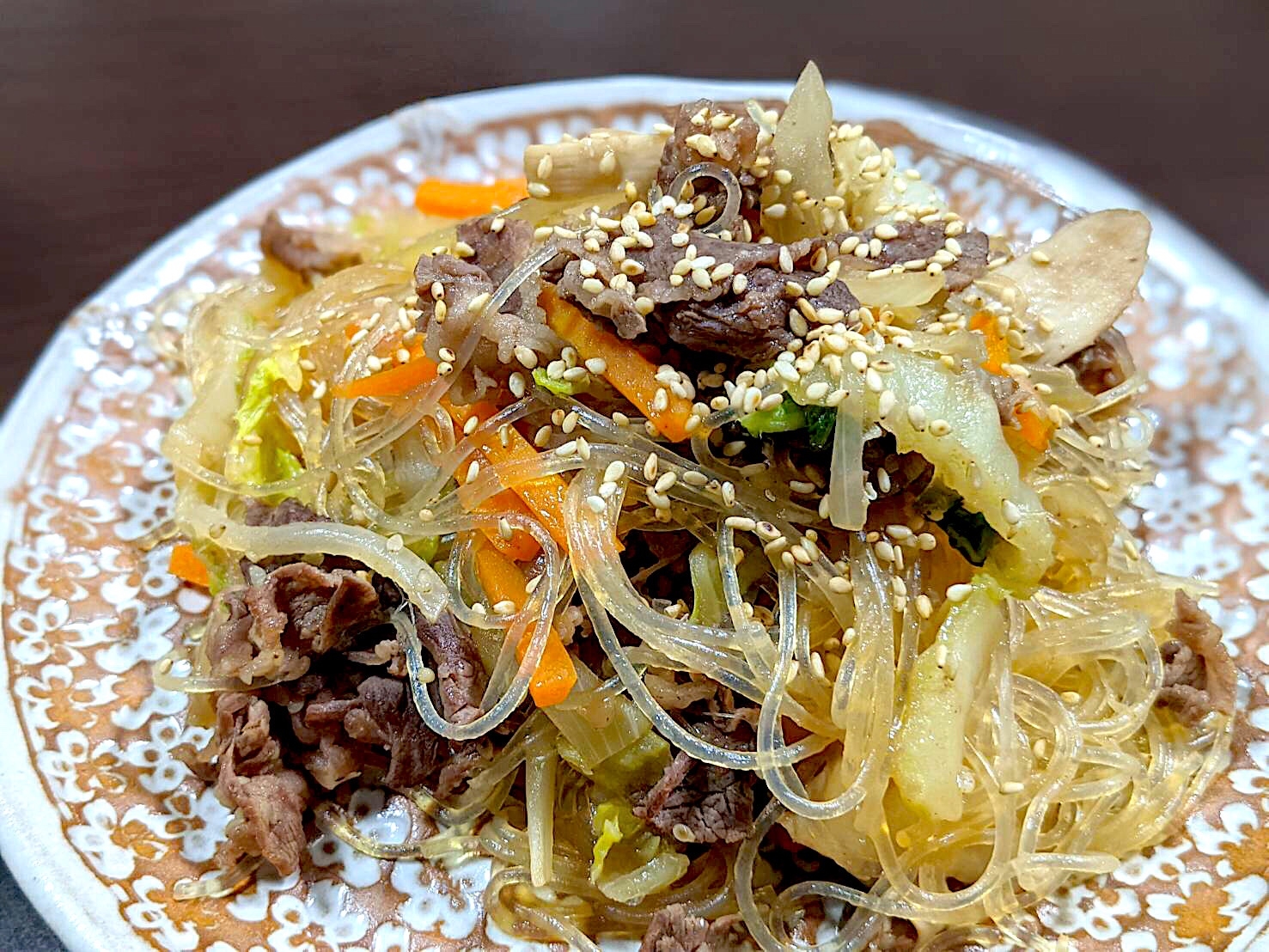 白菜の春雨チャプチェ☆