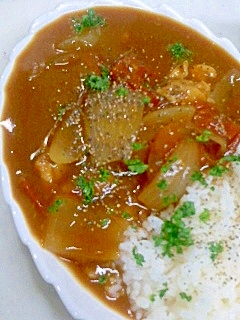 玉ねぎたっぷりカレー