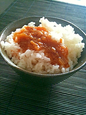 ☆これぞ日本の朝食。なめ茸卵ご飯☆