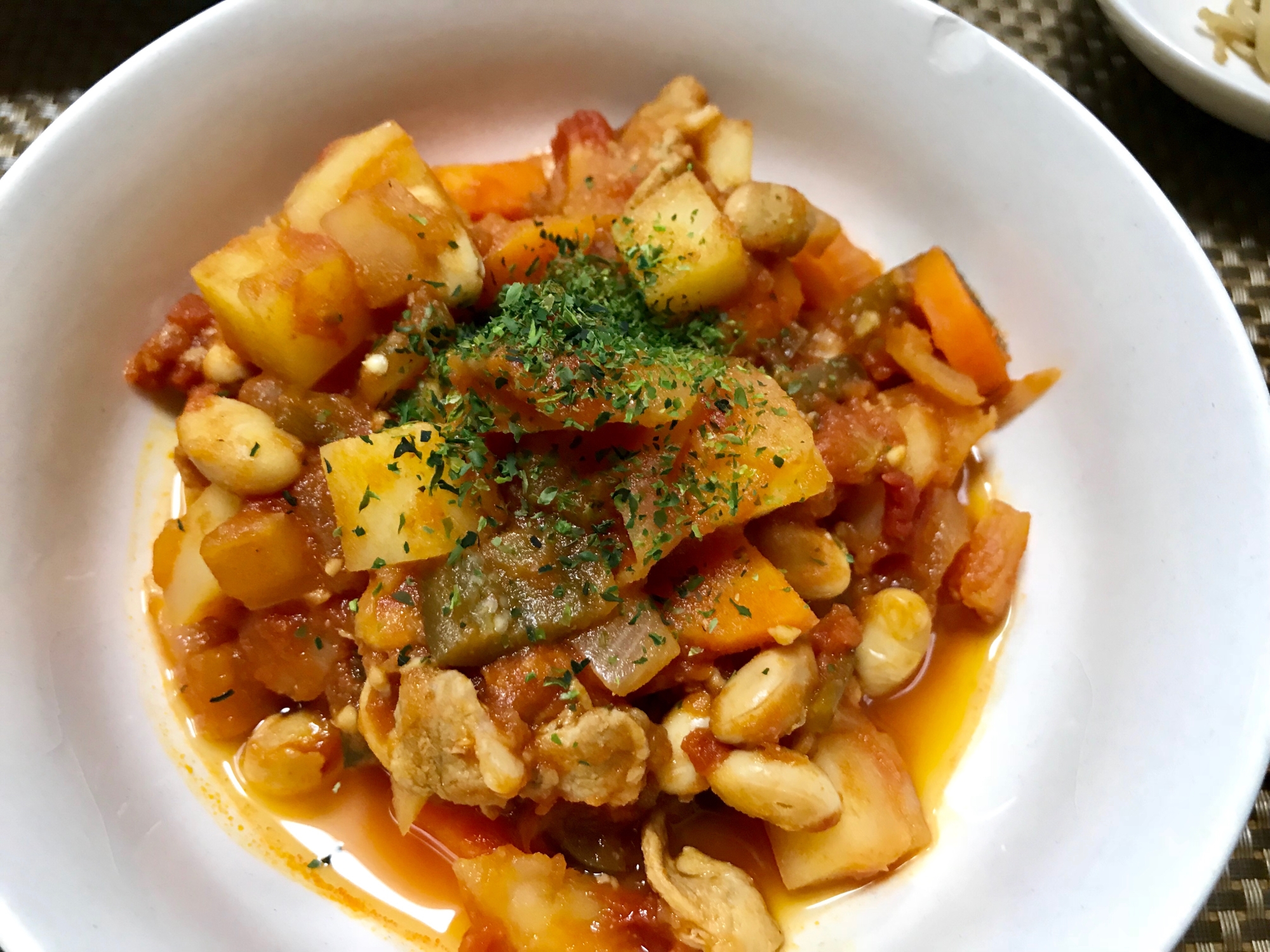 お野菜たっぷりポークビーンズ レシピ 作り方 By Yuuiruyan 楽天レシピ