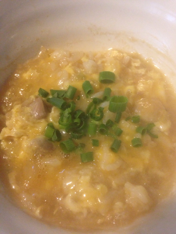 親子丼風雑炊