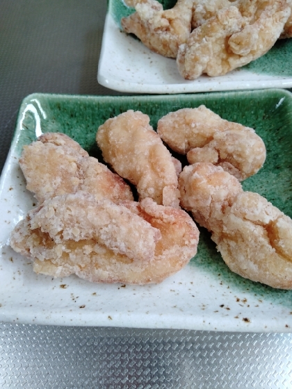 つまみ食いが止まらない「鶏むね肉のからあげ」