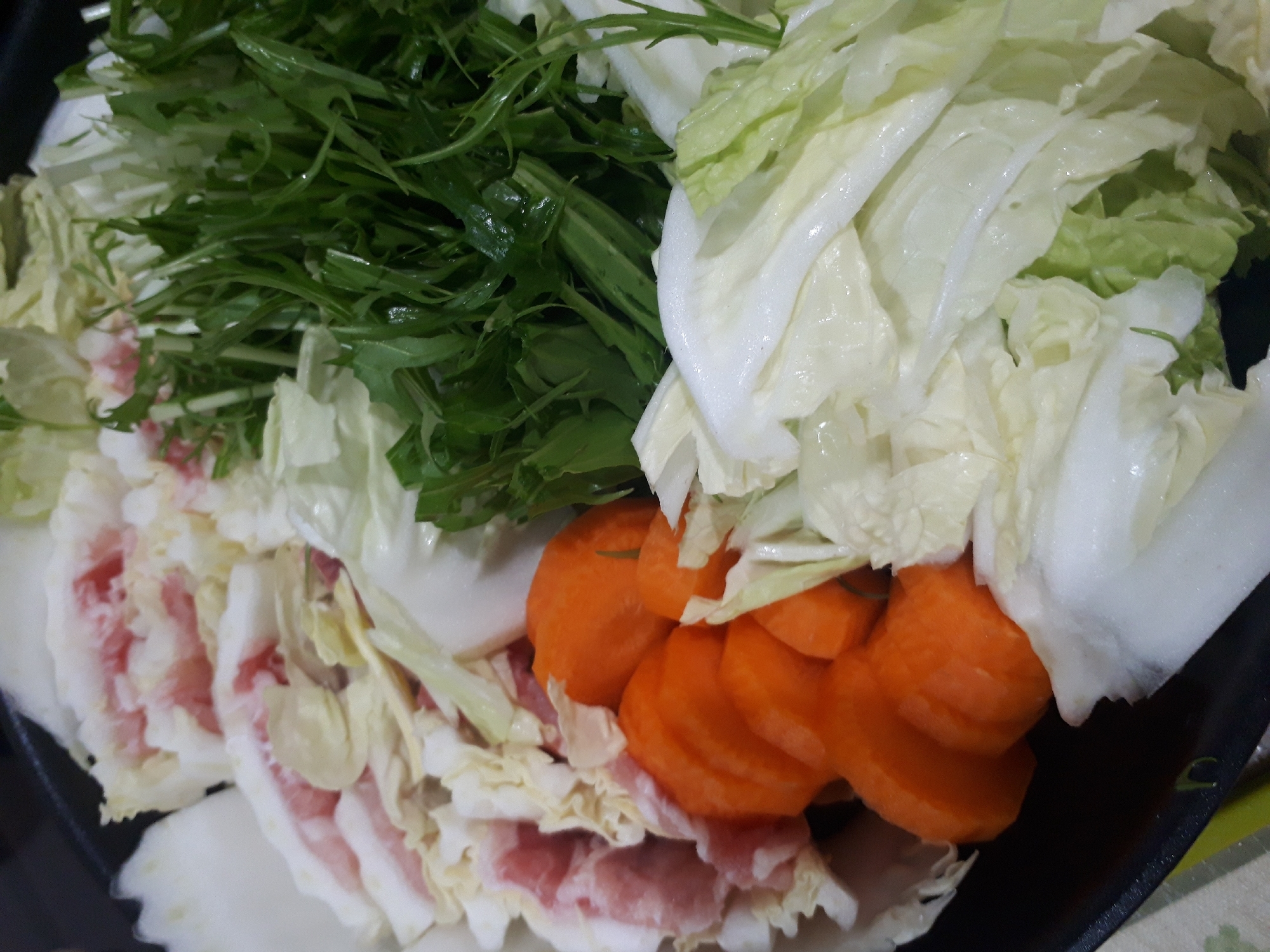 豚肉と白菜のミルフィーユ