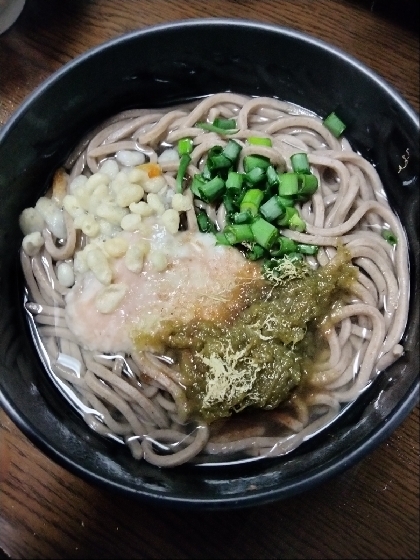ダブルとろろ蕎麦