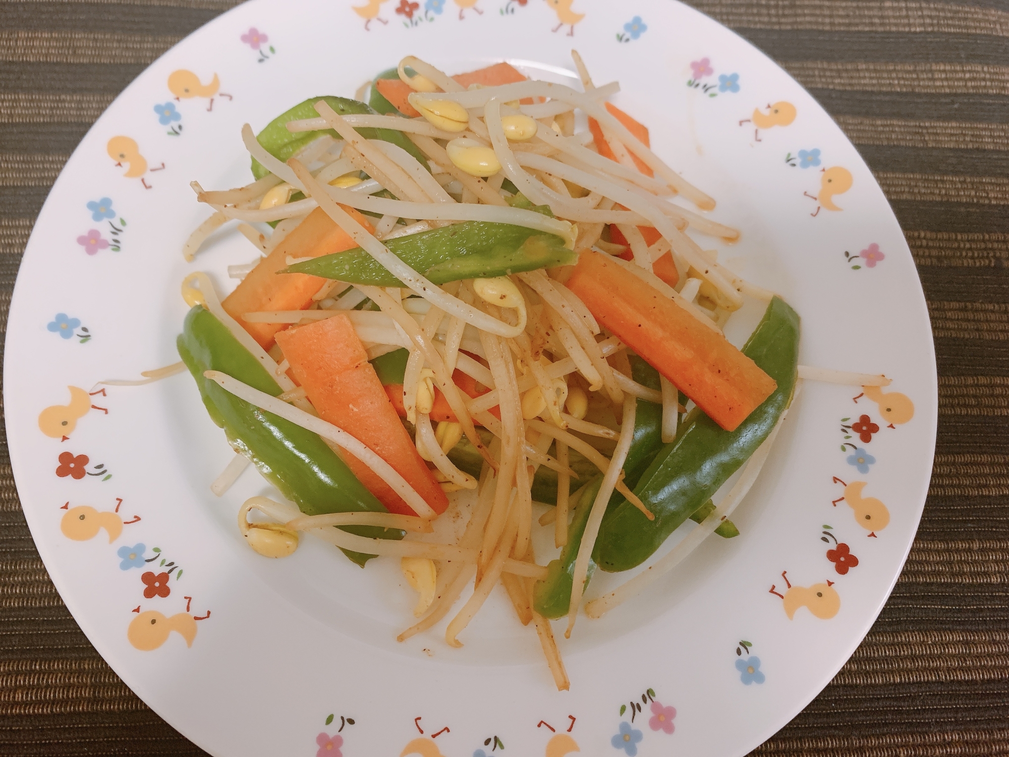 カラフル野菜炒め