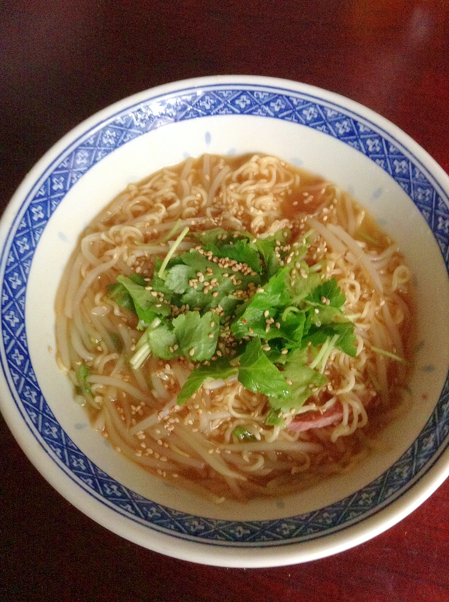 なんちゃってトムヤムクン風☆あんかけラーメン。