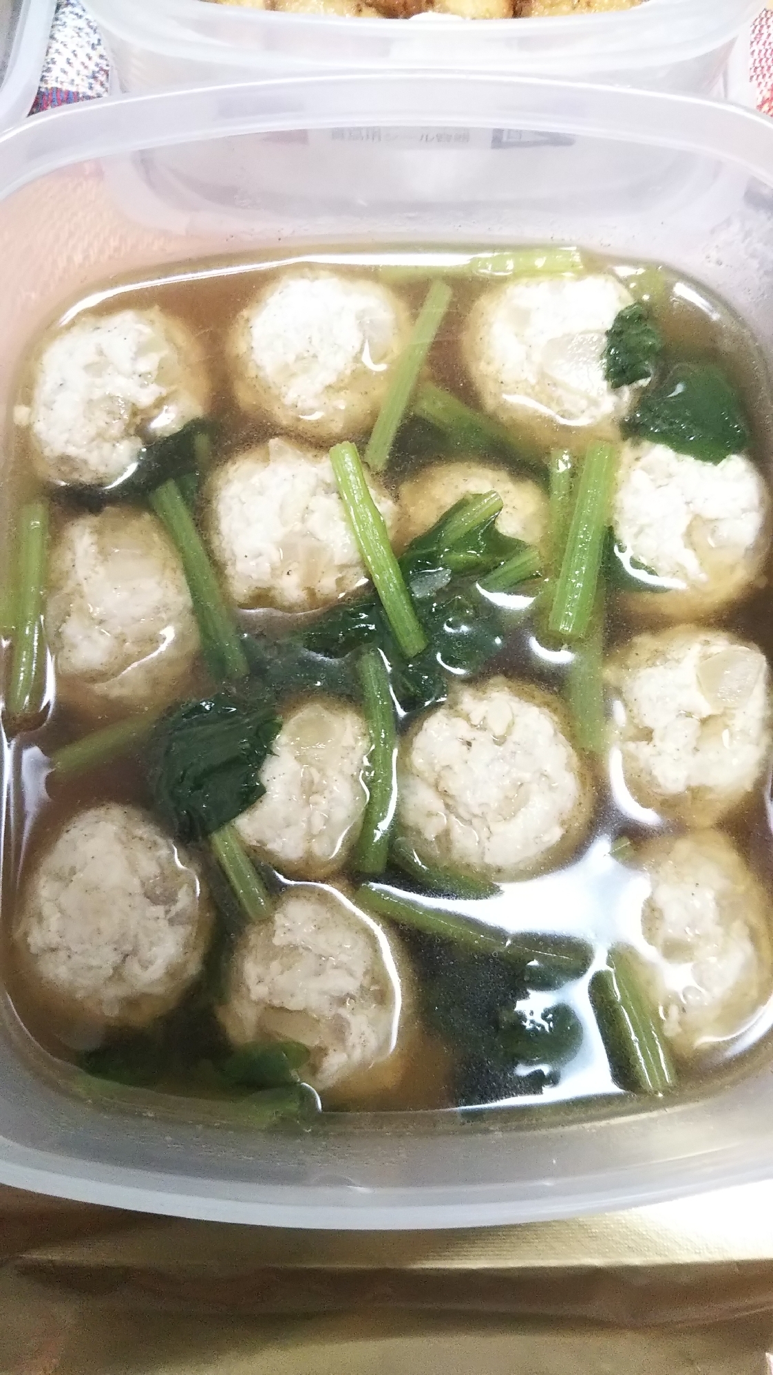 鶏団子の生姜煮