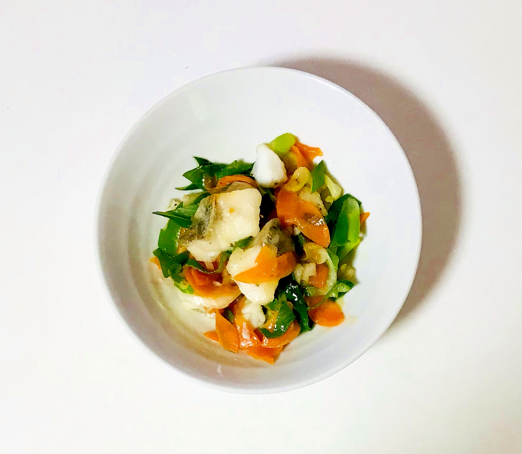 タラの野菜炒め