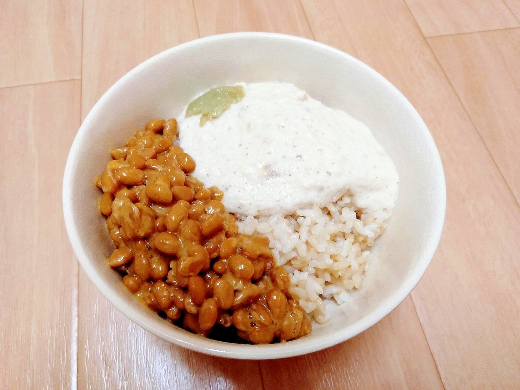 ミキサーですりおろす!山の芋とろろのネバネバ丼