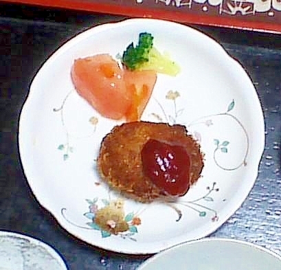 里芋のコロッケ（牛ひき肉）