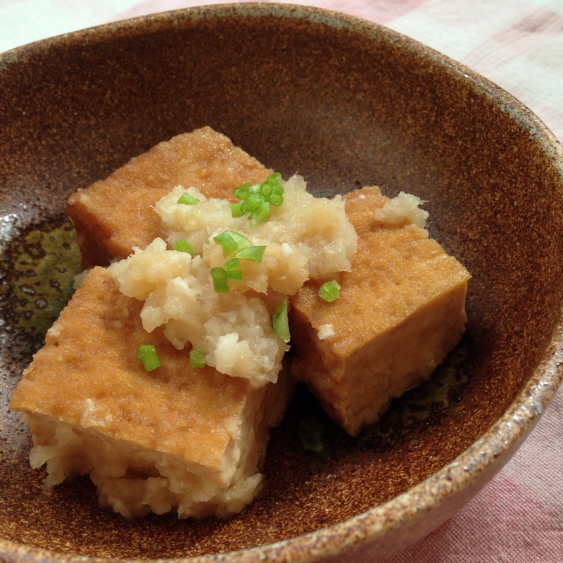 厚揚げのみぞれ煮