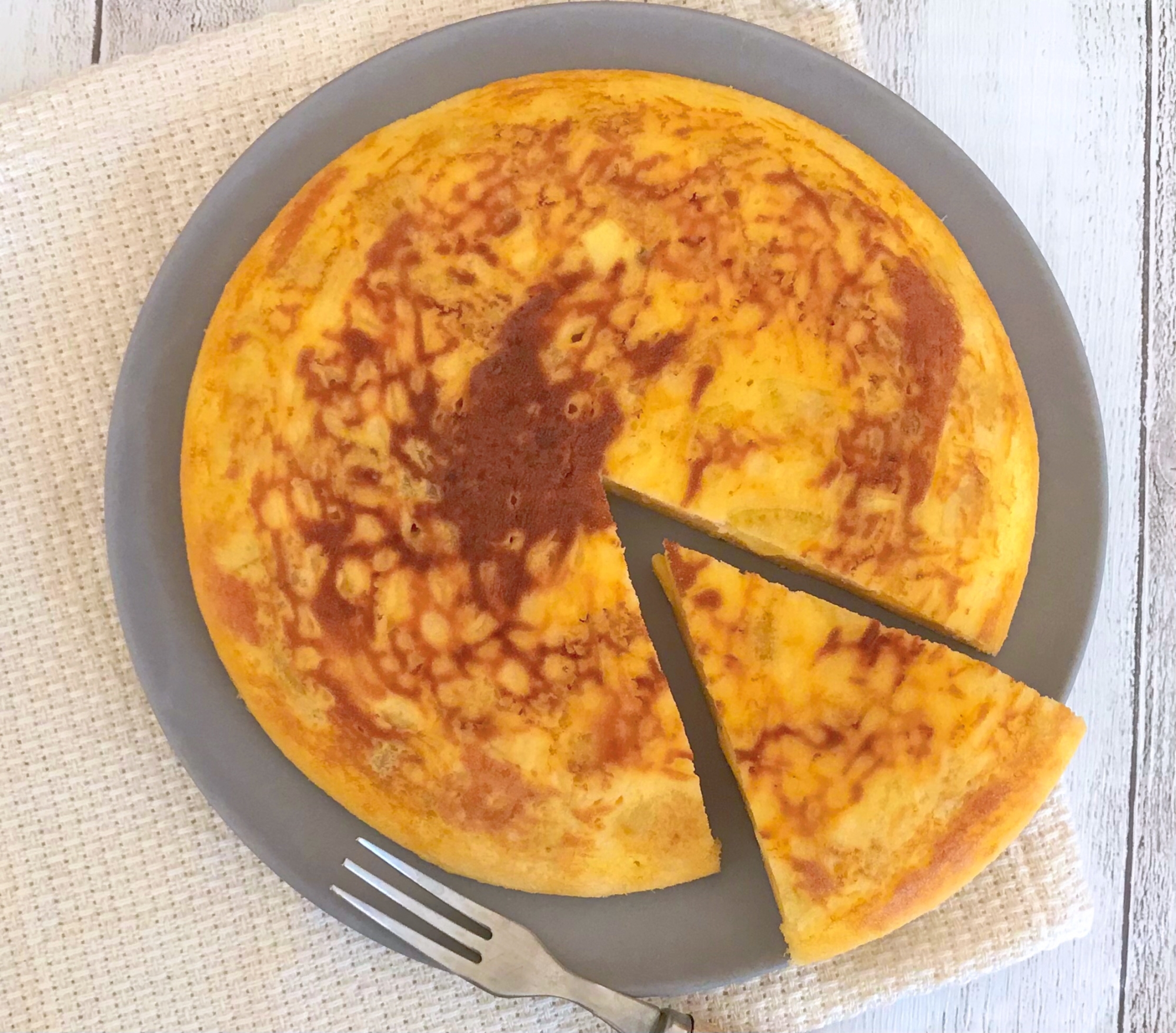 離乳食完了期☆炊飯器で簡単さつまいもケーキ♪