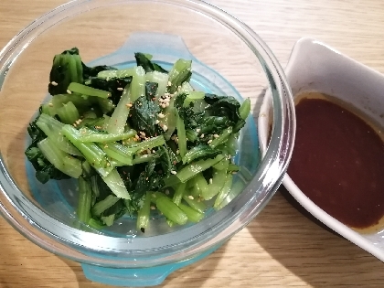 小松菜のナムル(o^^o)作り置きおかず