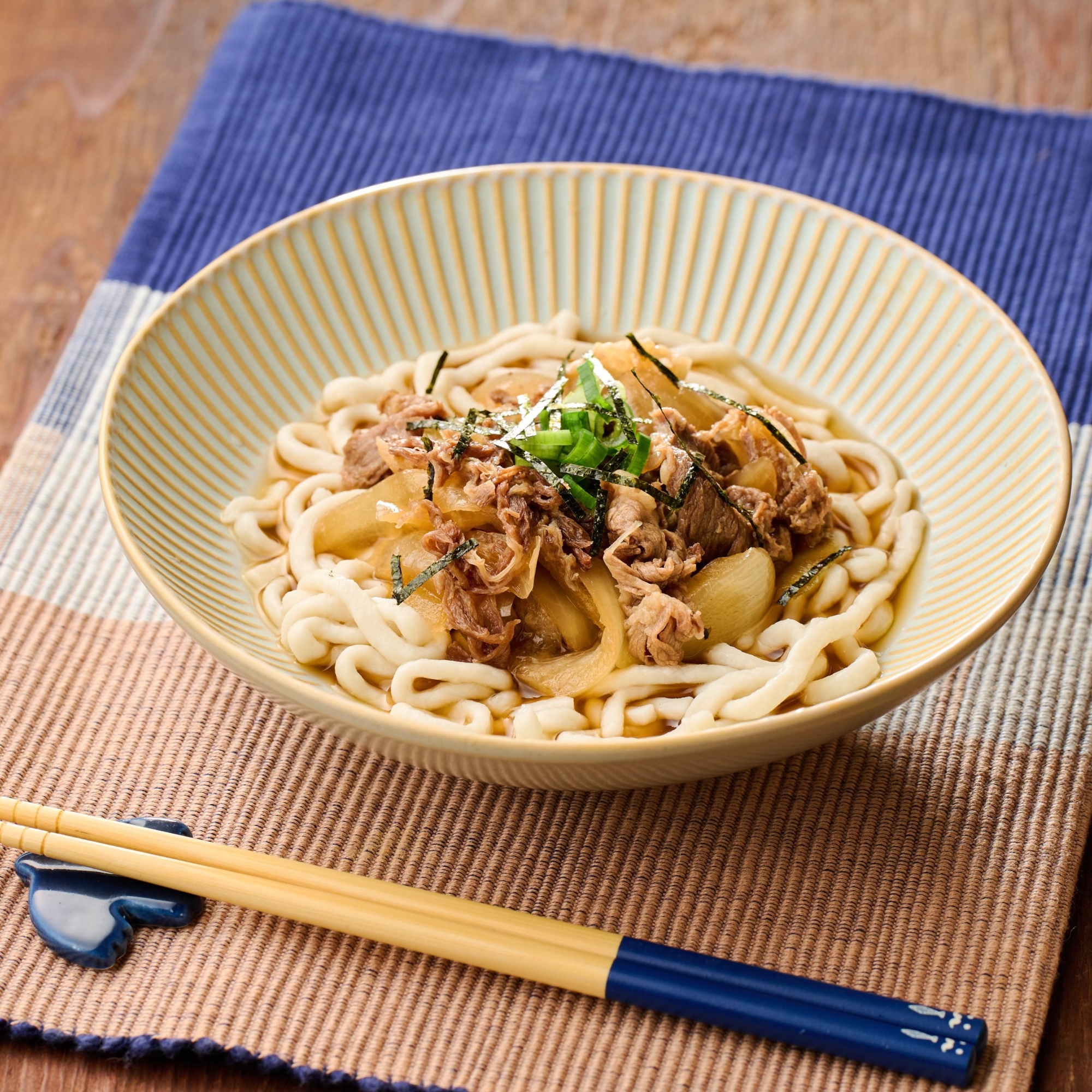 低糖質牛丼の具で絶品肉うどん