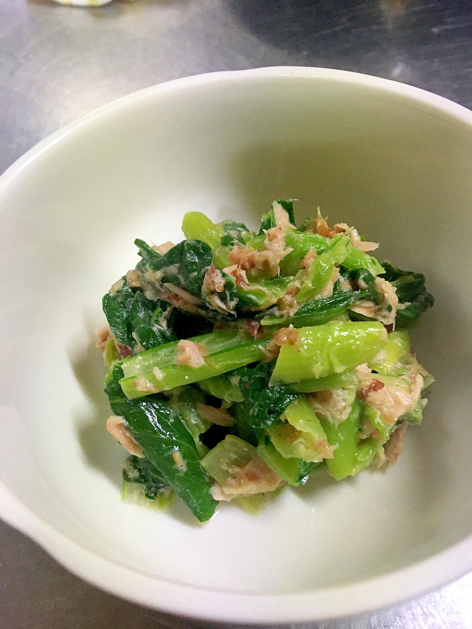 小松菜のツナ和え お弁当のおかずにもgood レシピ 作り方 By Co31 楽天レシピ 小松菜のツナ和え お弁当のおかずにもgood レシピ 作り方 By Co31 楽天レシピ