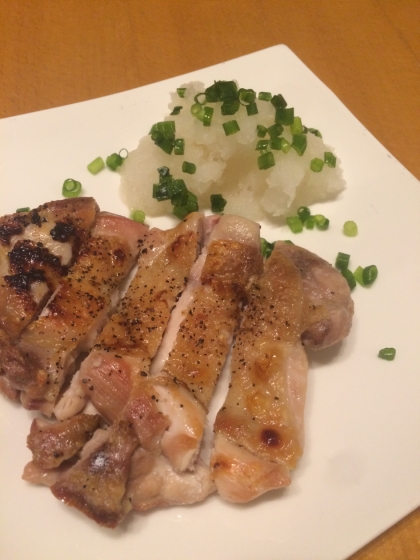 お肉を熱々で食べたかったので別添えで♪
夏にぴったりですねー！