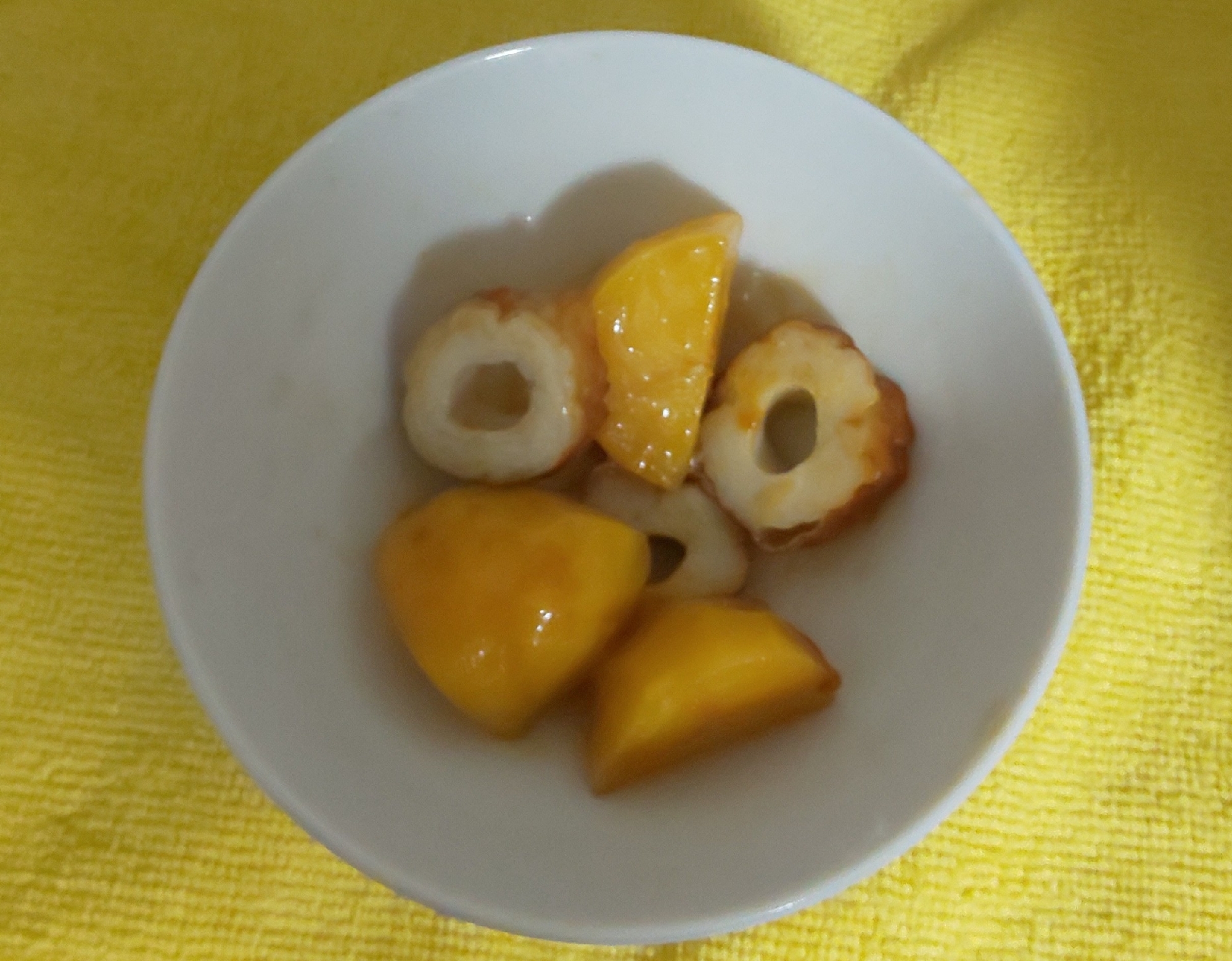 じゃがいもとちくわの煮物