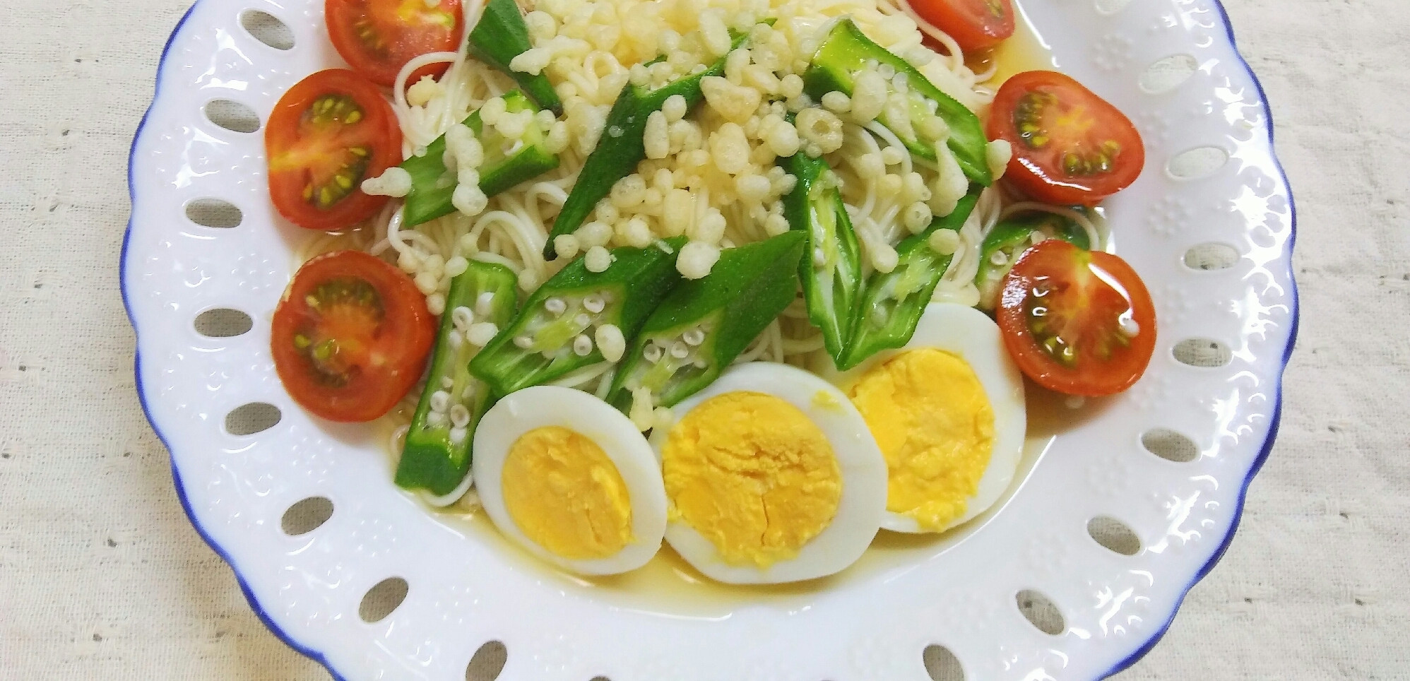 ぶっかけそうめん